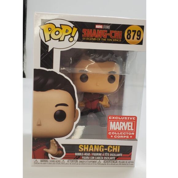 Funko Pop! Shang-Chi #879 Legend of the Ten Rings, Collector Corps **NOS** - Picture 1 of 6